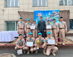 Әскери шеру, жүлделі 3 орын